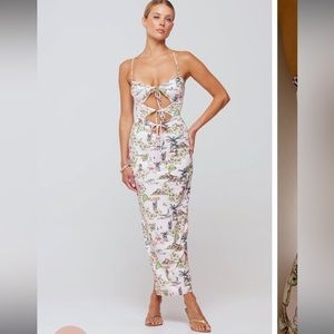 NWOT RESA Summer Midi in Oahu - size small